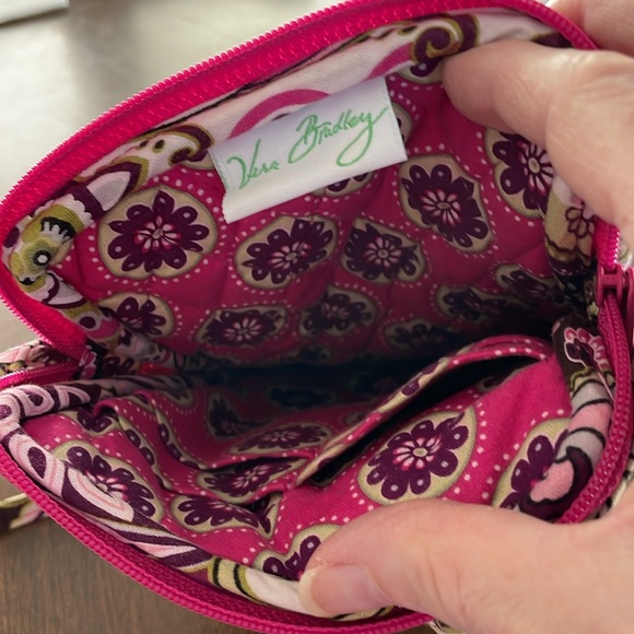 Vera Bradley Crossbody Bag | Very Berry Paisley - Picture 3 of 6